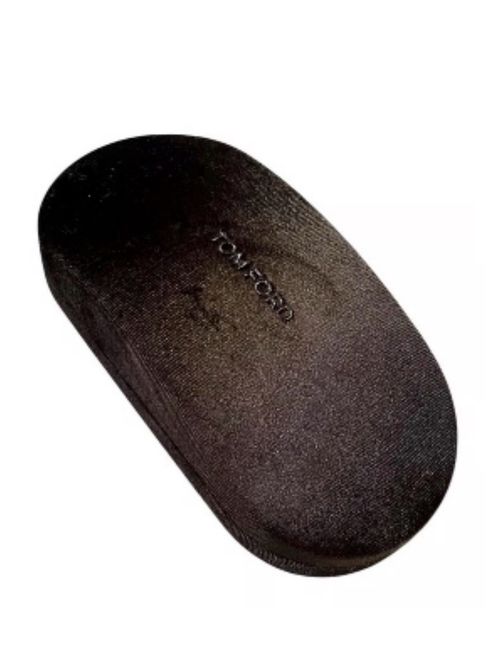 Tom Ford Black Oval Hard Eyewear Case